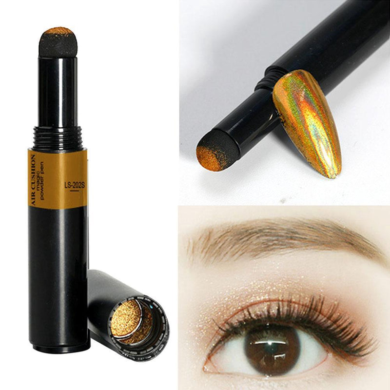 EXTREME+ Air Cushion Holographic Magic Powder Pen - Gold LS002S