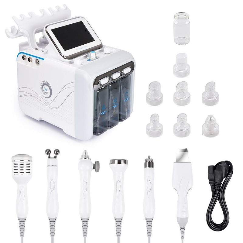 6 In 1 Water Oxygen Jet Aqua Peeling Hydra Beauty Facial Skin Deep Cleansing Machine Professional Hydro Dermabrasion SPA Salon|Microdermabrasion Peel Machine