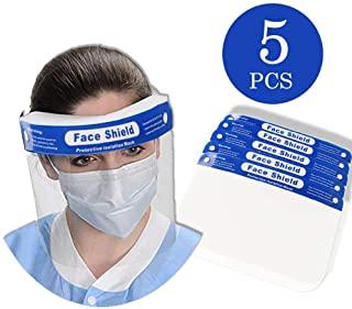 Disposable Safety Face Shield Bag/5pcs (SHIPPING FROM USA _ within 3 Business Days )