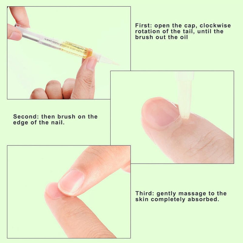 5ml Nail Nutrition Oil Pen Nail Treatment Pen Cuticle Revitalizer Oil Prevent Agnail Nail Gel Polish Nourish Skin TSLM2|Nail Treatments