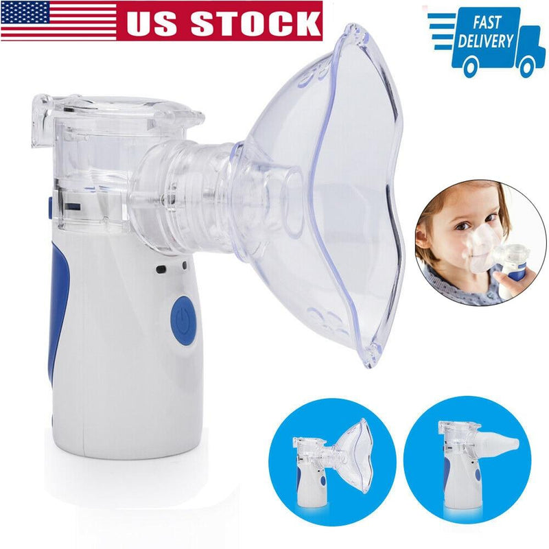 Handheld Portable Nebulizer Medical Humidifier Inhaler Silent Atomization Fine Particles Asthma nebulizador Health Care adulto|Steaming Devices