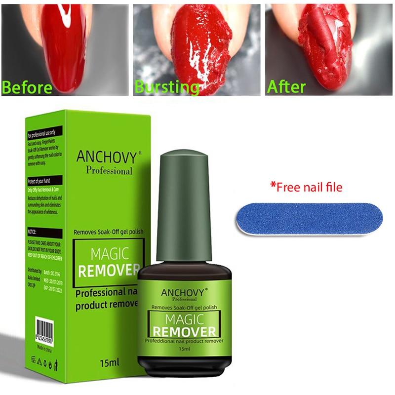 15ML Magic Remover Gel Nail Polish Remover Peel Off Varnishes Base Burst Soak Off Within 2 3 MINS Nail Polish Cleaner TSLM2|Nail Polish Remover