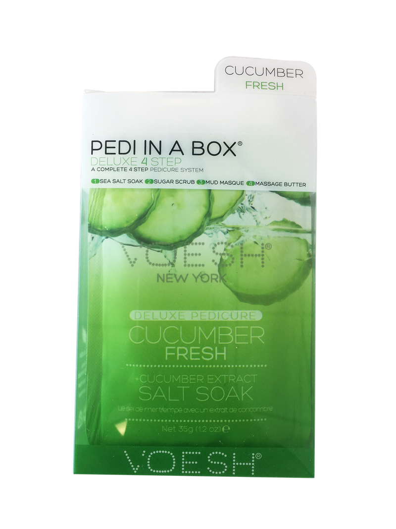 VOESH Deluxe Pedicure 4 Step - Cucumber