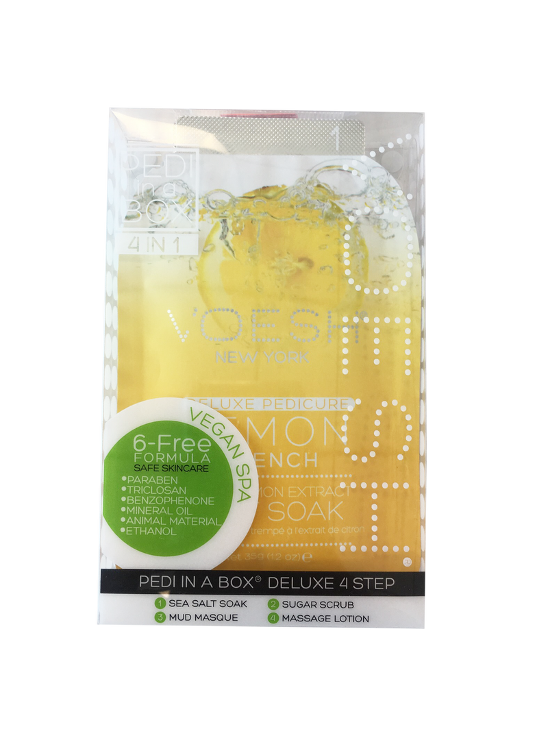 VOESH Deluxe Pedicure 4 Step - Lemon