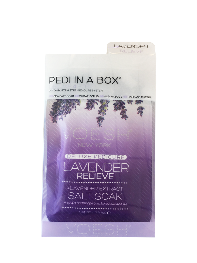 VOESH Deluxe Pedicure 4 Step - Lavender