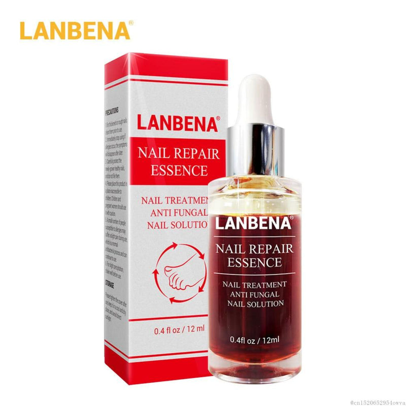 LANBENA Nail Repair Liquid Treatment with File Nail Anti Remove Nail Onychomycosis Fungus Toe Nourishing Brighten Nail TSLM1|Nail Treatments