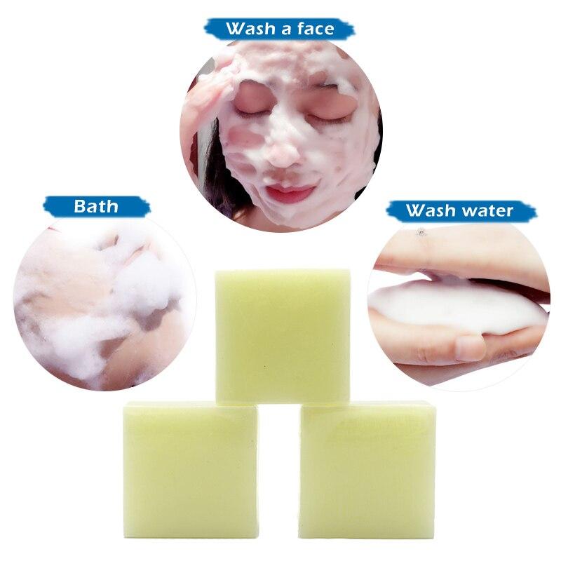 Sea Salt Soap whitening Moisturizing Wash Base Removal Pimple Pores Acne Treatment Face Care Wash Basis Soap Shower TSLM1|Soap