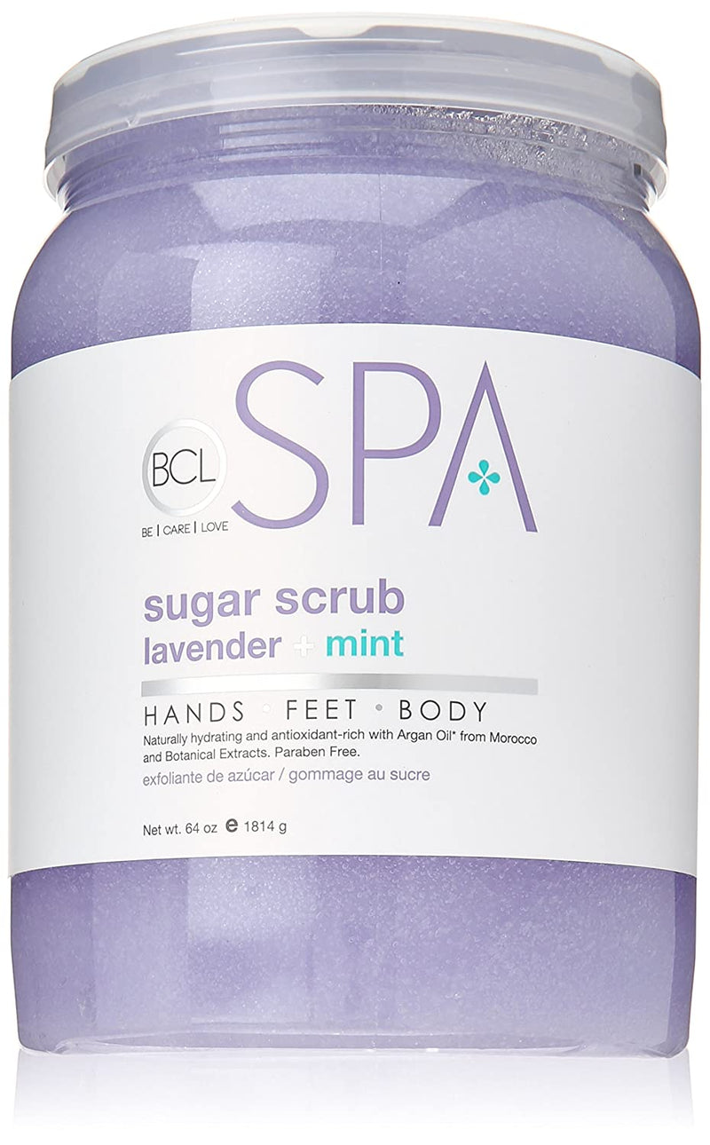 BCL Spa Sugar Scrub Lavender + Mint  64 oz