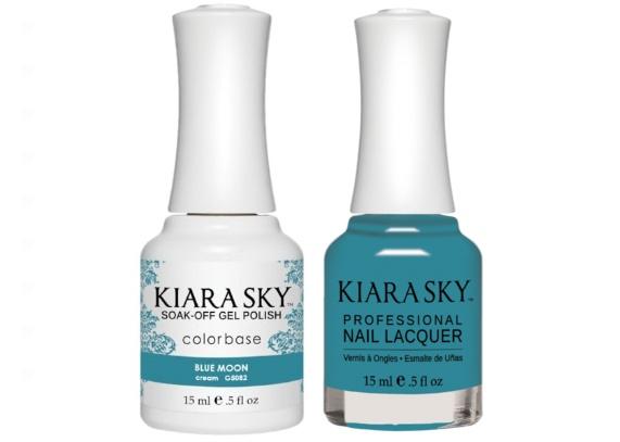 Kiara Sky All-In-One GEL + MATCHING LACQUER (DUO) - 5082 BLUE MOON