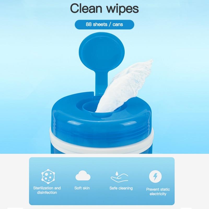 88Pcs Computer LCD TV Mobile Phone Screen Camera Lens Cleaning Wipes LCD Screen Dust Removal Care Wipes Computer Cleaning|Device Cleaners