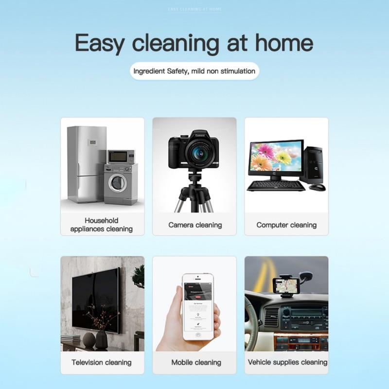 88Pcs Computer LCD TV Mobile Phone Screen Camera Lens Cleaning Wipes LCD Screen Dust Removal Care Wipes Computer Cleaning|Device Cleaners