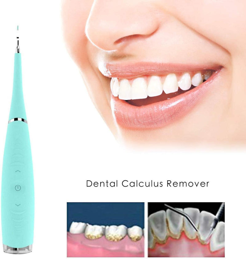 Portable Electric Sonic Dental Scaler Tooth Calculus Remover Tooth Stains Tartar Tool Dentist Whiten Teeth Health Hygiene white|Oral Irrigators