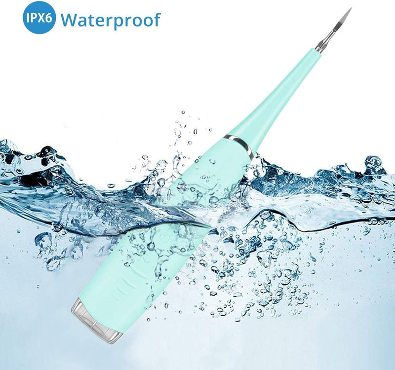 Portable Electric Sonic Dental Scaler Tooth Calculus Remover Tooth Stains Tartar Tool Dentist Whiten Teeth Health Hygiene white|Oral Irrigators