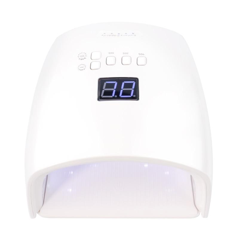 Uv Nail Lamp Gel Nail Dryer 48w Led Nail Light With Sensor And Wireless Battery Chargeable Nail Polish Curing Lamp|Nail Dryers