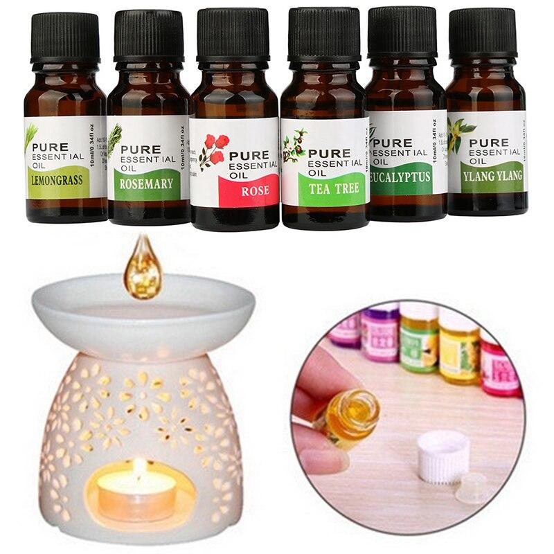 10ml Air Freshening Dropper Fragrance Aroma Humidifier Aromatherapy Essential Oil Flower Fruit Relieve Stress TSLM2|Deodorants & Antiperspirants