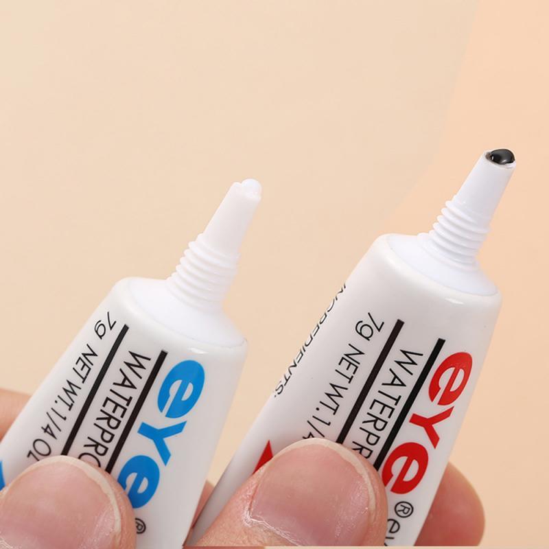 Eyelash Glue Clear white/Dark black Waterproof Eye Lash Glue False Eyelashes Makeup Adhesive Cosmetic Tools TSLM2|Eyelash Glue