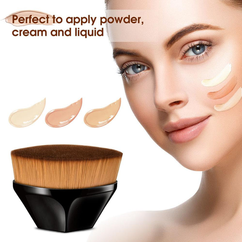 Foundation Brush BB Cream Makeup Brushes Loose Powder Flat Brush Kit Make up Tool Cosmetics|Eye Shadow Applicator