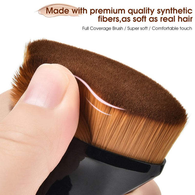 Foundation Brush BB Cream Makeup Brushes Loose Powder Flat Brush Kit Make up Tool Cosmetics|Eye Shadow Applicator