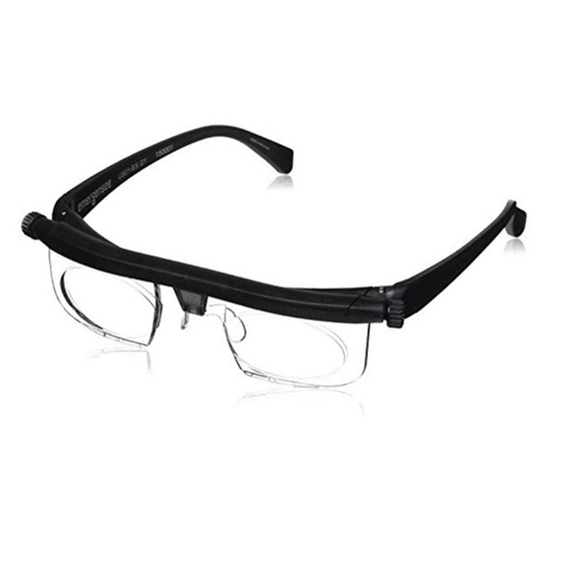 Adjustable Protective Magnifying Glasses Strength Lens Eyewear Variable Focus Distance Vision Zoom Glasses with Storage Bag|Fishing Eyewear