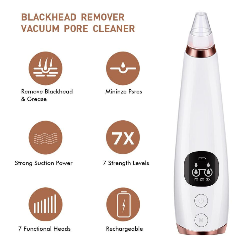 Blackhead Remover Vacuum Pore Cleaner Electric Nose Face Deep Cleansing Skin Care Machine Birthday Gift Dropshipping Beauty Tool|Home Use Beauty Devices