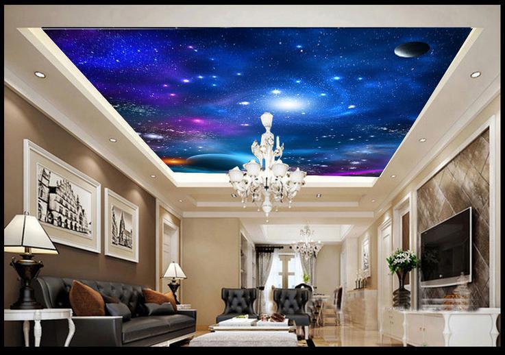 Custom photo wallpaper 3d ceiling murals wallpaper Sky zenith ceiling mural wallpaper condole roof wall papers home decoration|custom wallpaper|ceiling murals wallpaperwall photo wallpaper