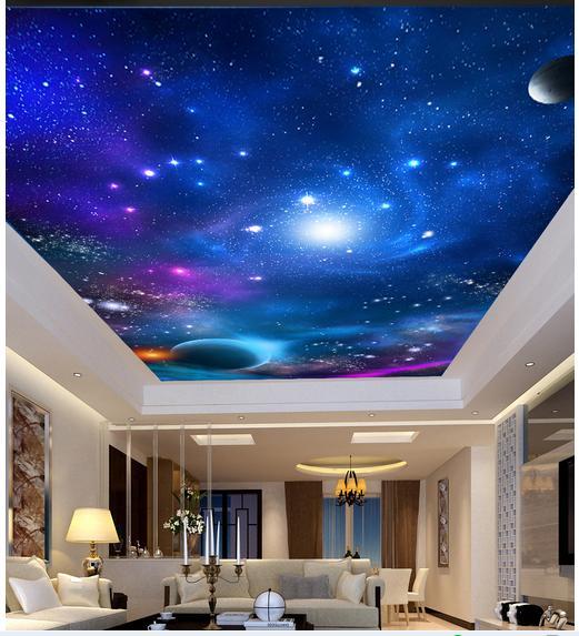 Custom photo wallpaper 3d ceiling murals wallpaper Sky zenith ceiling mural wallpaper condole roof wall papers home decoration|custom wallpaper|ceiling murals wallpaperwall photo wallpaper