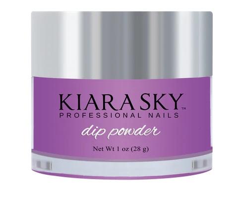 Kiara Sky Glow In Dark Dip Powder - DG121 Lilac Lillies