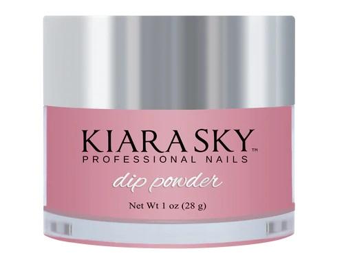 Kiara Sky Glow In Dark Dip Powder - DG124 Retro Pink