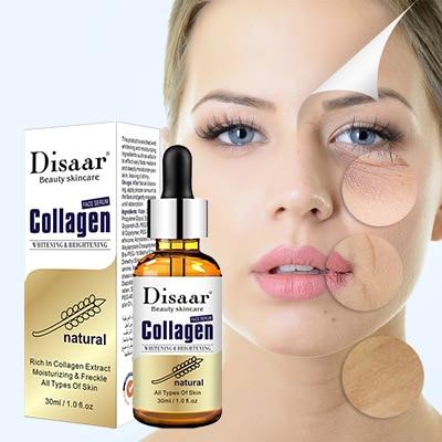 Disaar Collagen Face Serum Anti Aging Wrinkle Brighten Skin Colour Essence Lift Firming Whitening Moisturizing Repair Skin Care|Serum