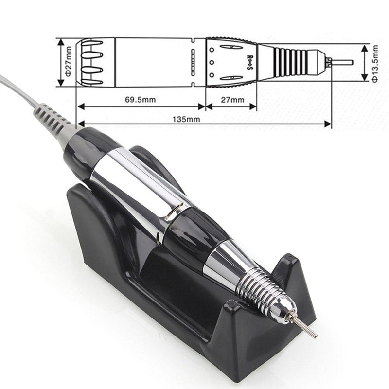 Electric Nail Drill Machine 35000rpm Profession Manicure Pedicure Machine Milling Cutter Accessories Nail File Manicure Tool Kit|Electric Manicure Drills