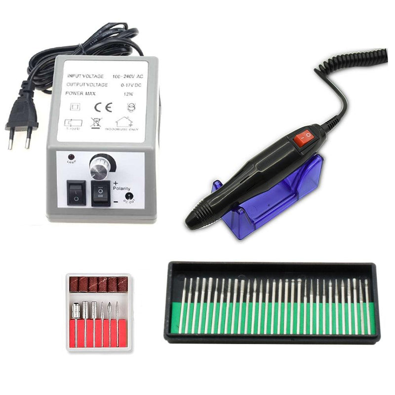 Electric Nail Drill Machine Manicure Machine Professional Nail Master 20000RPM Nail Art File Ceramic Nail Drill Bits Tools|Electric Manicure Drills|   - AliExpress