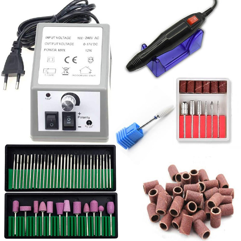 Electric Nail Drill Machine Manicure Machine Professional Nail Master 20000RPM Nail Art File Ceramic Nail Drill Bits Tools|Electric Manicure Drills|   - AliExpress