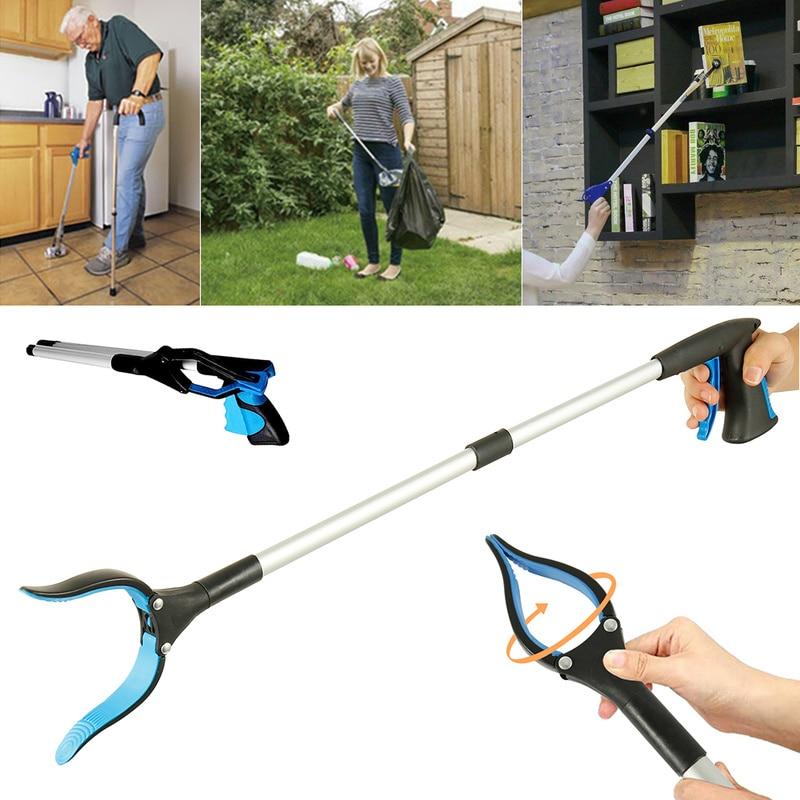 Foldable Litter Reachers Pickers Pick Up Tools Gripper Extender Grabber Picker Collapsible Garbage Pick Up Tool Grabbers|Brooms & Dustpans