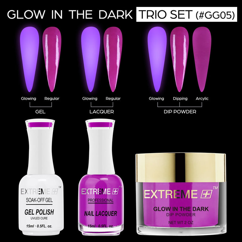 EXTREME+ 3 IN 1 Glow In Dark Dip -