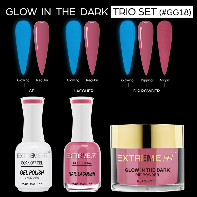 EXTREME+ 3 IN 1 Glow In Dark Dip -