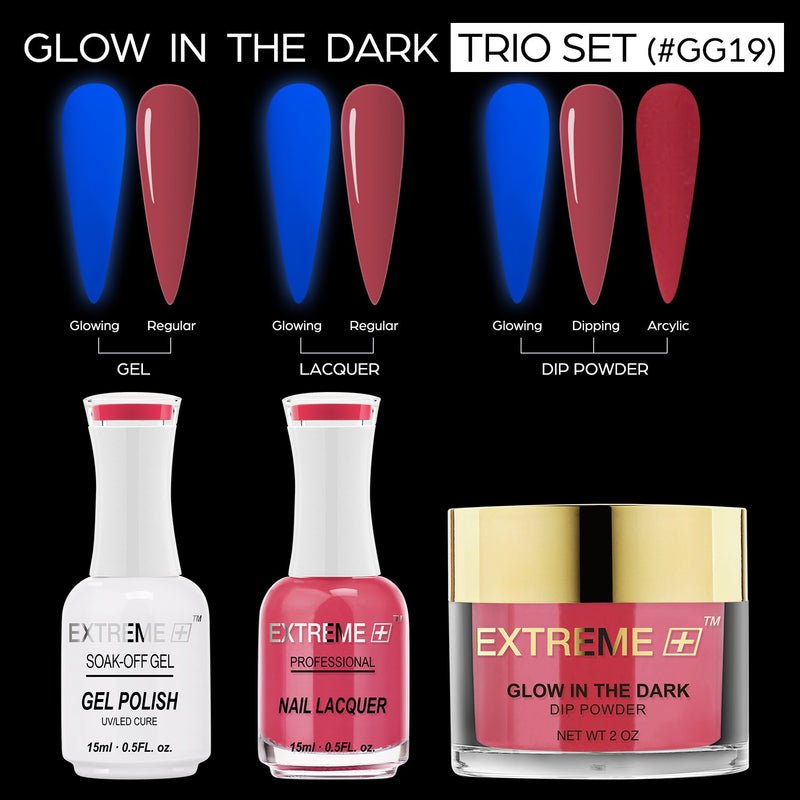 EXTREME+ 3 IN 1 Glow In Dark Dip -