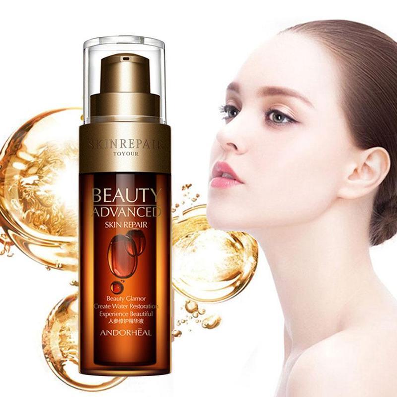 Hyaluronic Acid Ginseng Anti Wrinkle Vitaminis Collagen Pore Minimizer Moisturizing Firm Aging Skin Care Face Serum 50ml|Serum