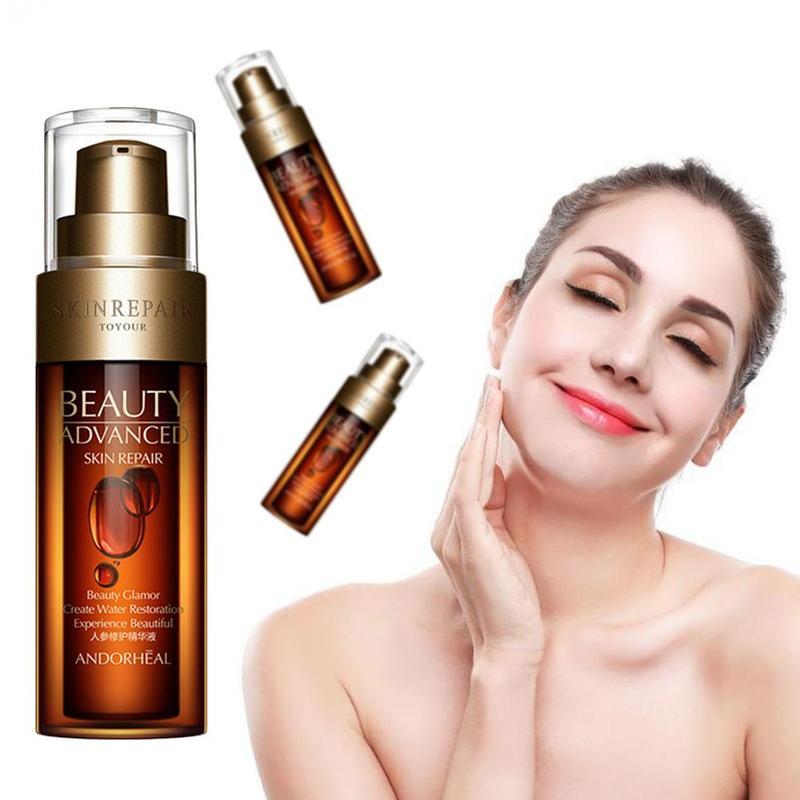 Hyaluronic Acid Ginseng Anti Wrinkle Vitaminis Collagen Pore Minimizer Moisturizing Firm Aging Skin Care Face Serum 50ml|Serum