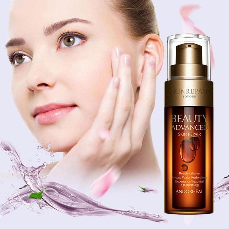 Hyaluronic Acid Ginseng Anti Wrinkle Vitaminis Collagen Pore Minimizer Moisturizing Firm Aging Skin Care Face Serum 50ml|Serum