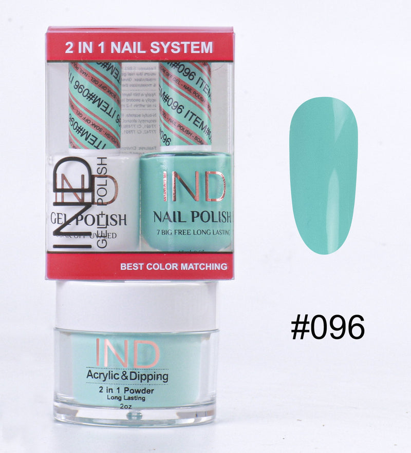 IND 3 IN 1 Combo Gel +Lacquer+dipping powder -