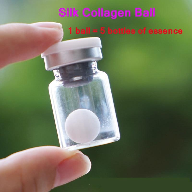 Japanese Water Soluble Silk Collagen Ball Shrinks Pores Fades and Tightens Anti Wrinkle Collagen Ball|Serum