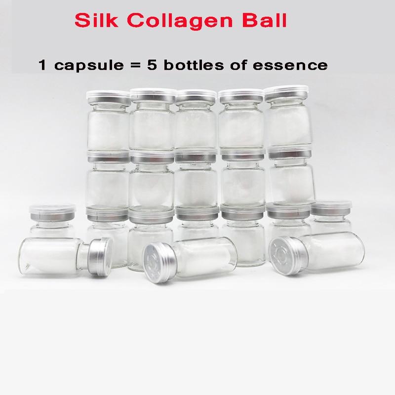 Japanese Water Soluble Silk Collagen Ball Shrinks Pores Fades and Tightens Anti Wrinkle Collagen Ball|Serum