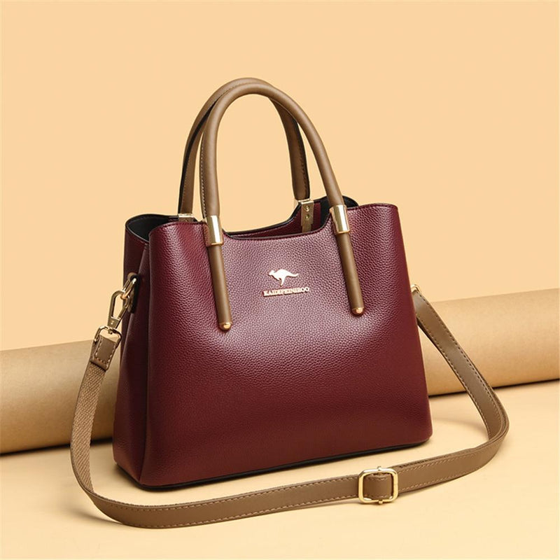 Leather Casual Crossbody Bags for Women 2020 Ladies Luxury Designer Tote Handbag Top Handle High Quality Shoulder Bag Sac A Main