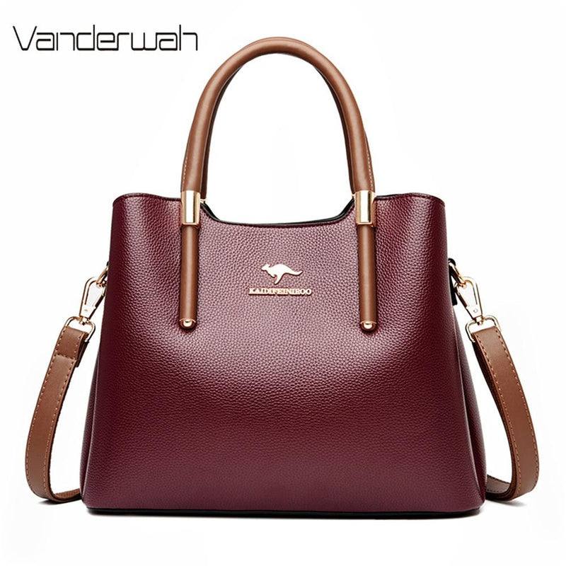 Leather Casual Crossbody Bags for Women 2020 Ladies Luxury Designer Tote Handbag Top Handle High Quality Shoulder Bag Sac A Main