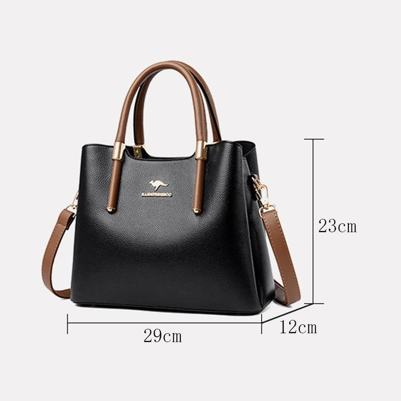 Leather Casual Crossbody Bags for Women 2020 Ladies Luxury Designer Tote Handbag Top Handle High Quality Shoulder Bag Sac A Main