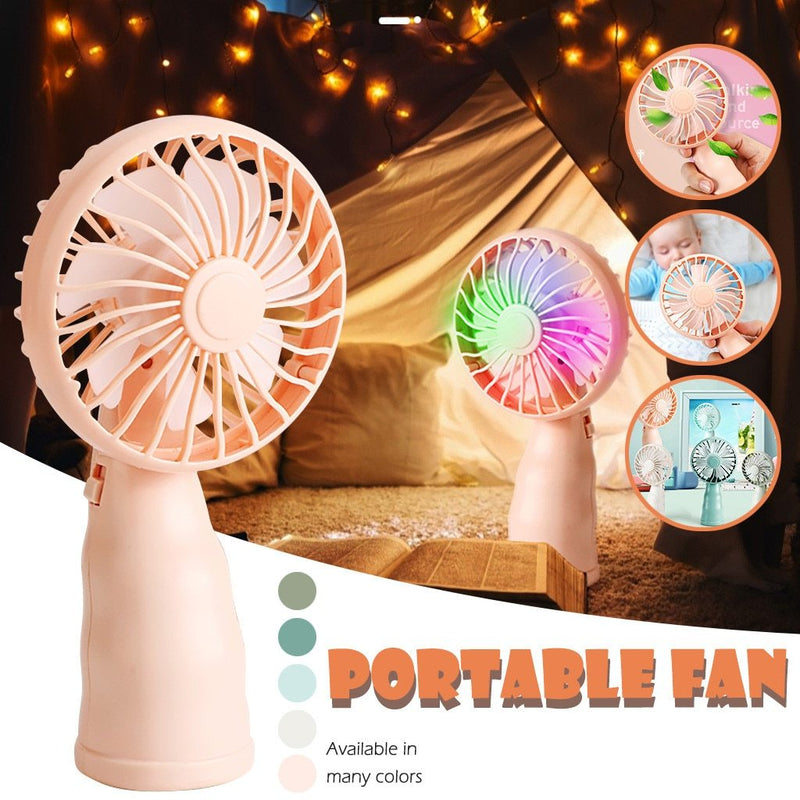 Mini Handheld FanPersonal Portable Desk Stroller Table Fan Cooling Electric Fan Appliances Desktop Electric Fan