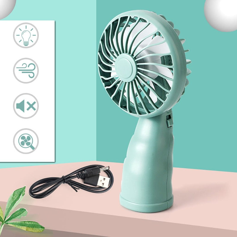 Mini Handheld FanPersonal Portable Desk Stroller Table Fan Cooling Electric Fan Appliances Desktop Electric Fan