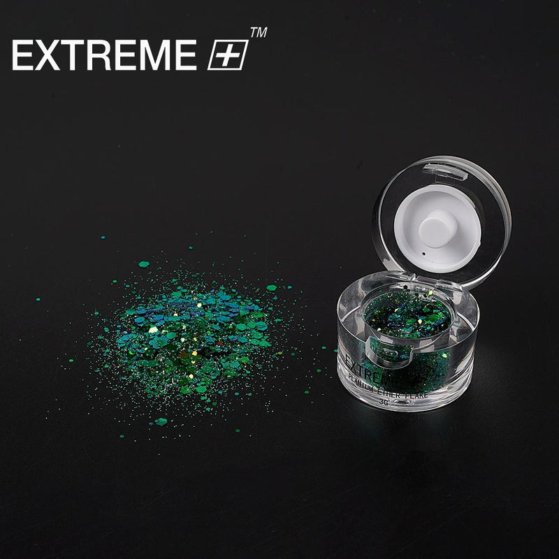 EXTREME+ Chameleon Hexagon Nail Flakes Set / 6 colors