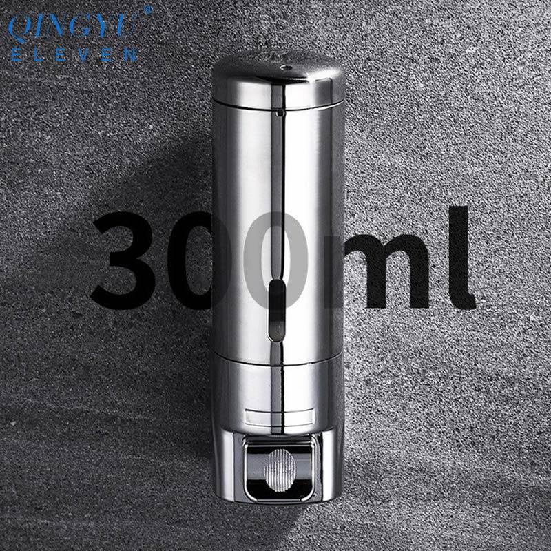 New soap dispenser wall mounted bathroom Hotel shampoo lotion liquid soap dispenser stainless steel hand soap dispenser|Liquid Soap Dispensers