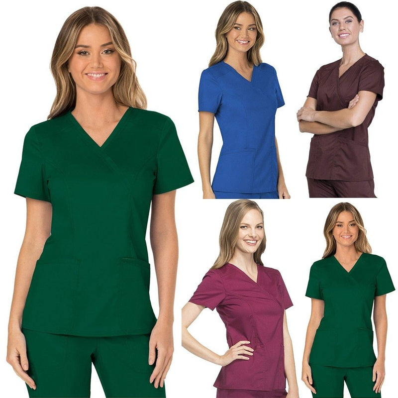 Nurses Healthcare Tunic Hospitality Maid Nurses Carers Therapist Dentist Uniform Dropshipping|Nurse Uniform